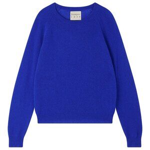 100% cashmere jumper 1234 sweater royal blue